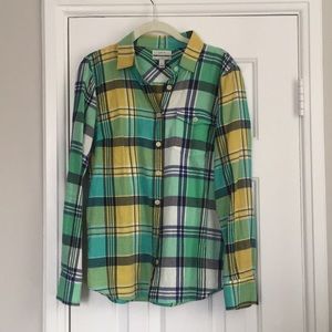 J.Crew Plaid Button Down Shirt